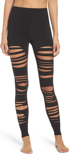 Alo Extreme Ripped Warrior High Waist Leggings | Nordstrom