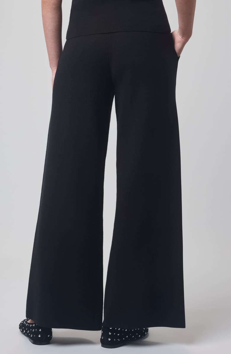 Splendid x @cellajaneblog Seam Pants, Alternate, color, Black