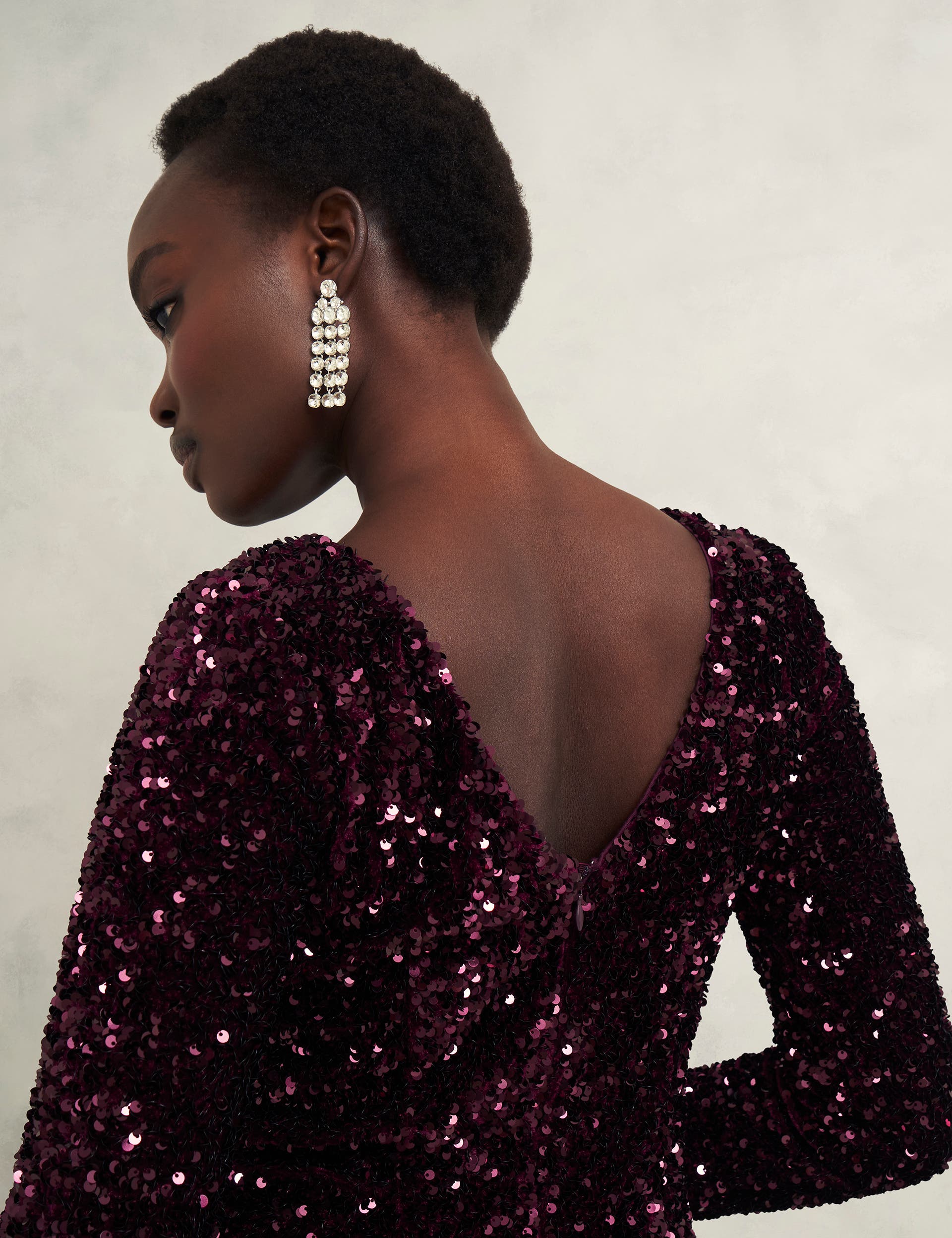 HOBBS LONDON Sawyer Sequin Dress (Women) | Nordstrom
