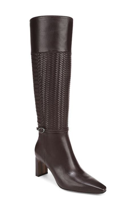 Sylvia Weave Knee High Boot