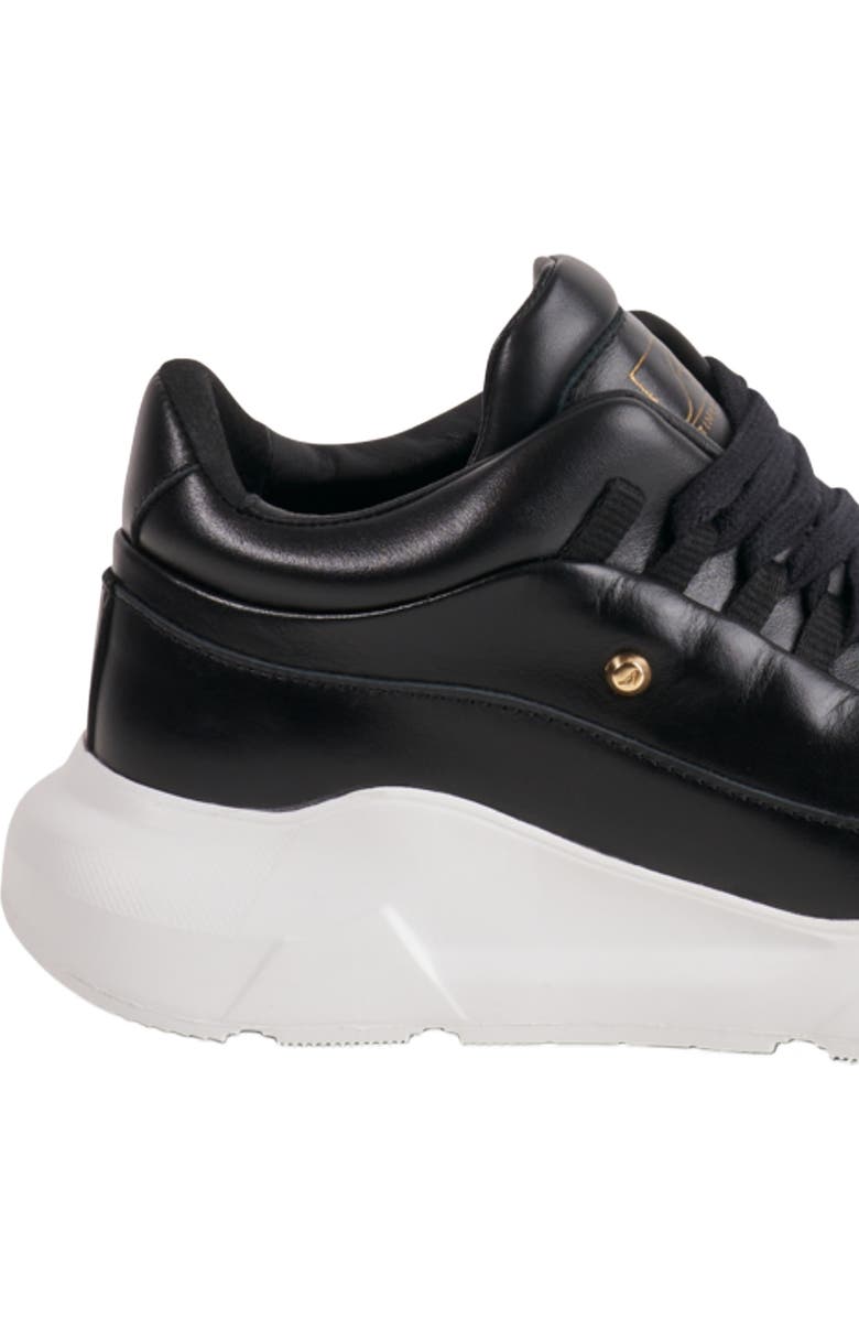 Stinaa.J Nova Orthopedic Sneakers, Alternate, color, Black Leather