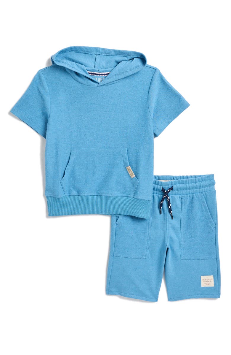 Weatherproof<sup>®</sup> Kids' Terry Polo & Shorts Set, Main, color, 