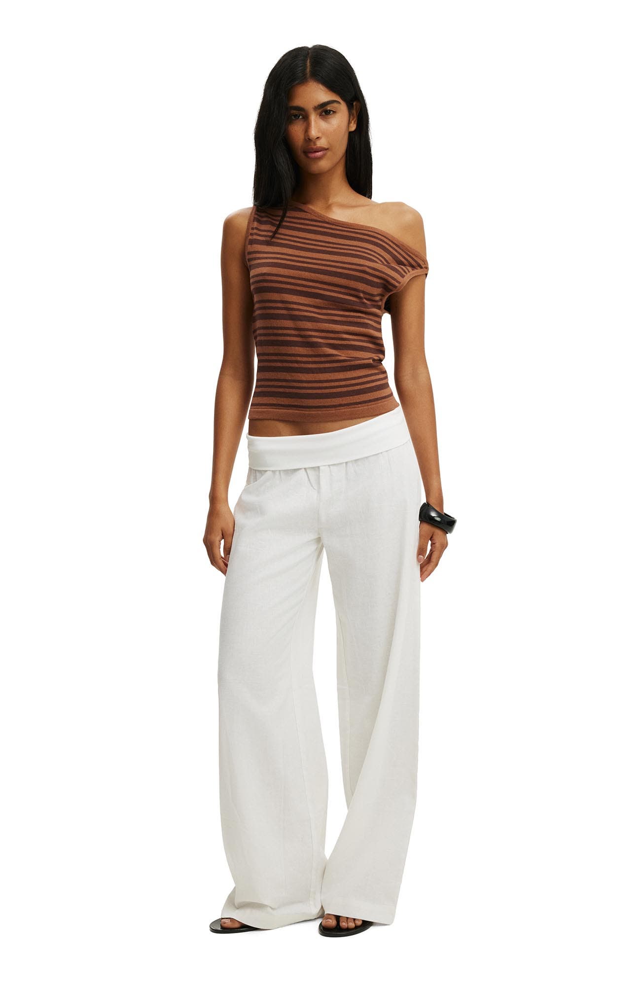 Women's S/Less Off Shoulder Knit - image 2