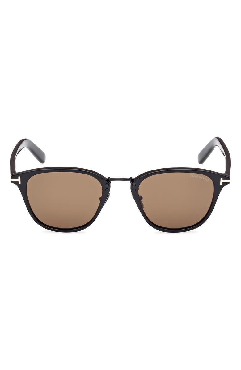 TOM FORD 50mm Square Sunglasses, Main, color, 
