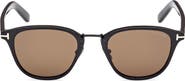 TOM FORD 50mm Square Sunglasses