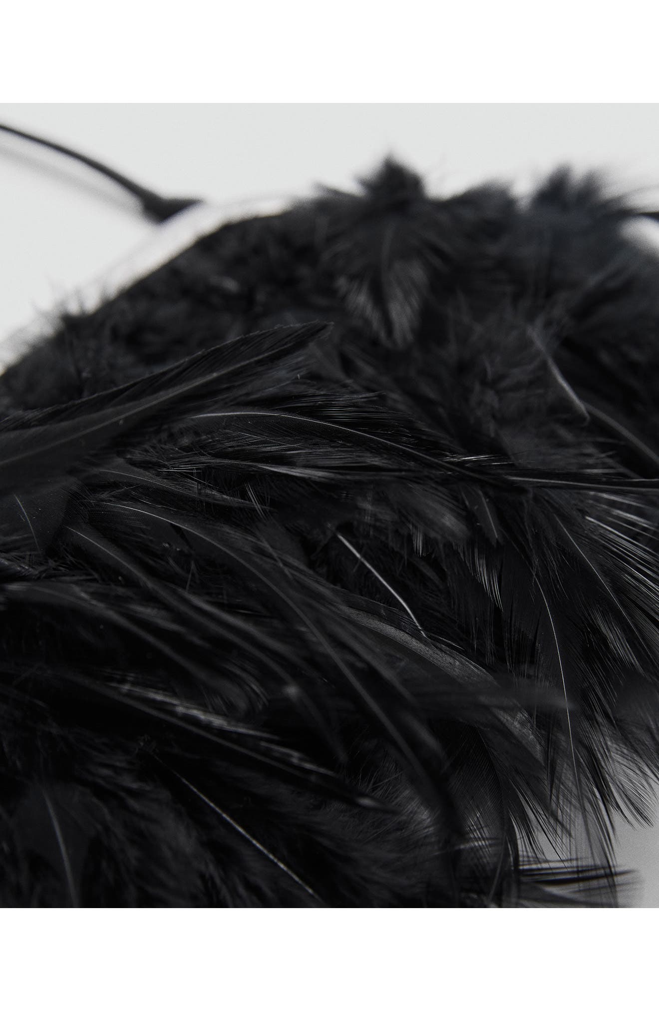 MANGO Feather Frame Handbag, Alternate, color, 