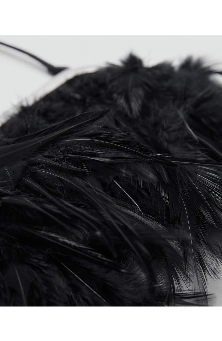 MANGO Feather Frame Handbag, Alternate, color,