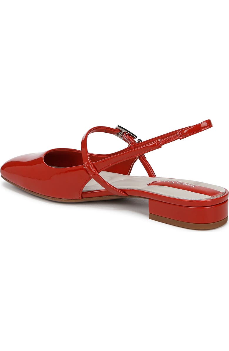 Franco Sarto Destin Slingback Flat, Alternate, color, Red