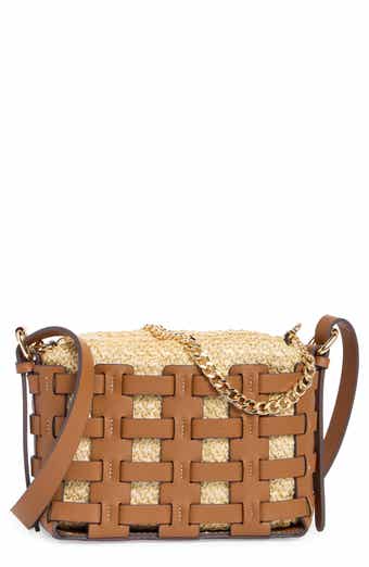 Cassis Faux Leather Crossbody Bag