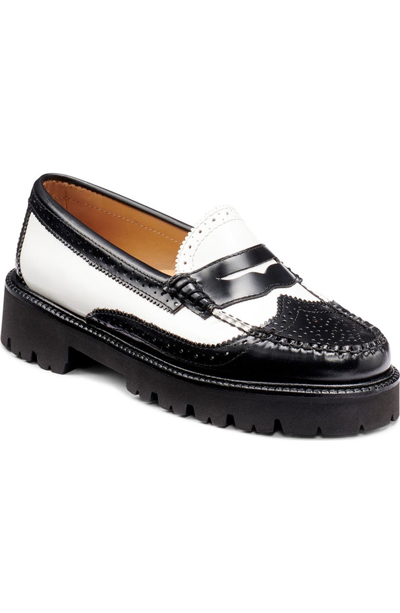 G.H.BASS Whitney Weejuns<sup>®</sup> Brogue Penny Loafer, Main, color,