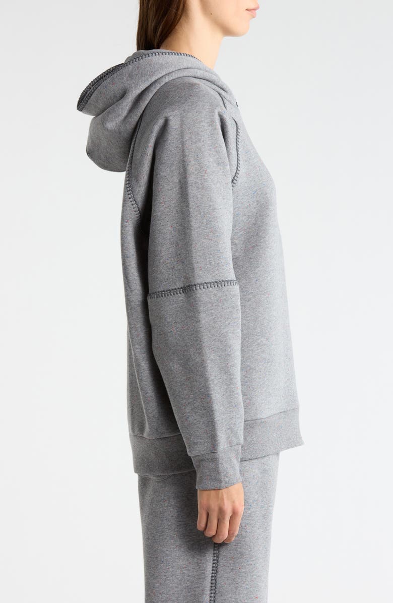 UGG<sup>®</sup> Classic Cotton Blend Hoodie, Alternate, color, Medium Grey Heather
