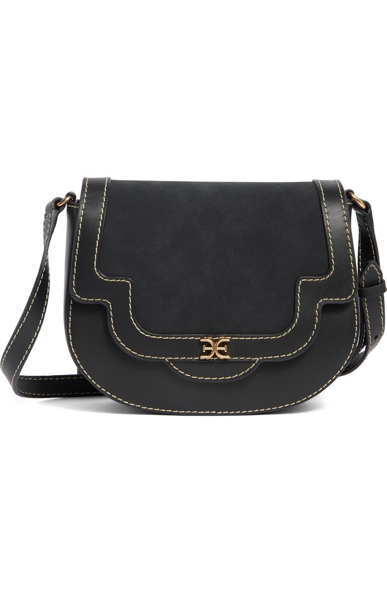 Sam Edelman Marsella Large Saddle Crossbody Bag, Main, color,