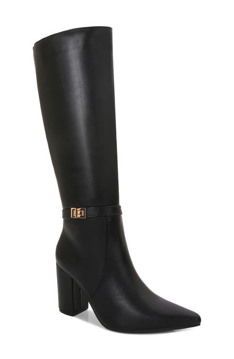 Arkady Block Heel Riding Boot
