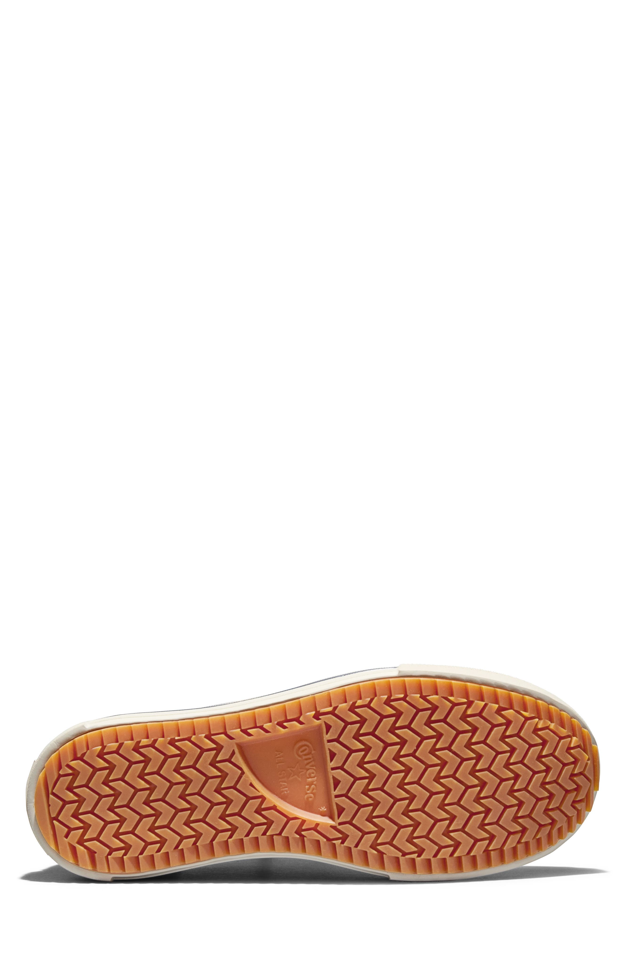 Converse Gender Inclusive Chuck Taylor All Star Lift Double Stack Low Top Platform Sneaker, Alternate, color, Grey Area/ Egret/ Garnet