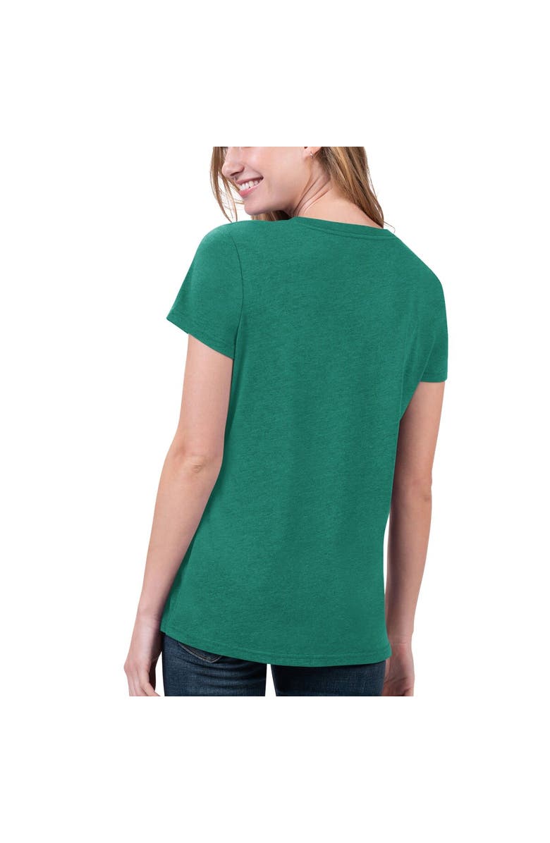 G-III 4HER BY CARL BANKS Women's G-III 4Her by Carl Banks Heathered Green New York Jets Main Game T-Shirt, Alternate, color, 