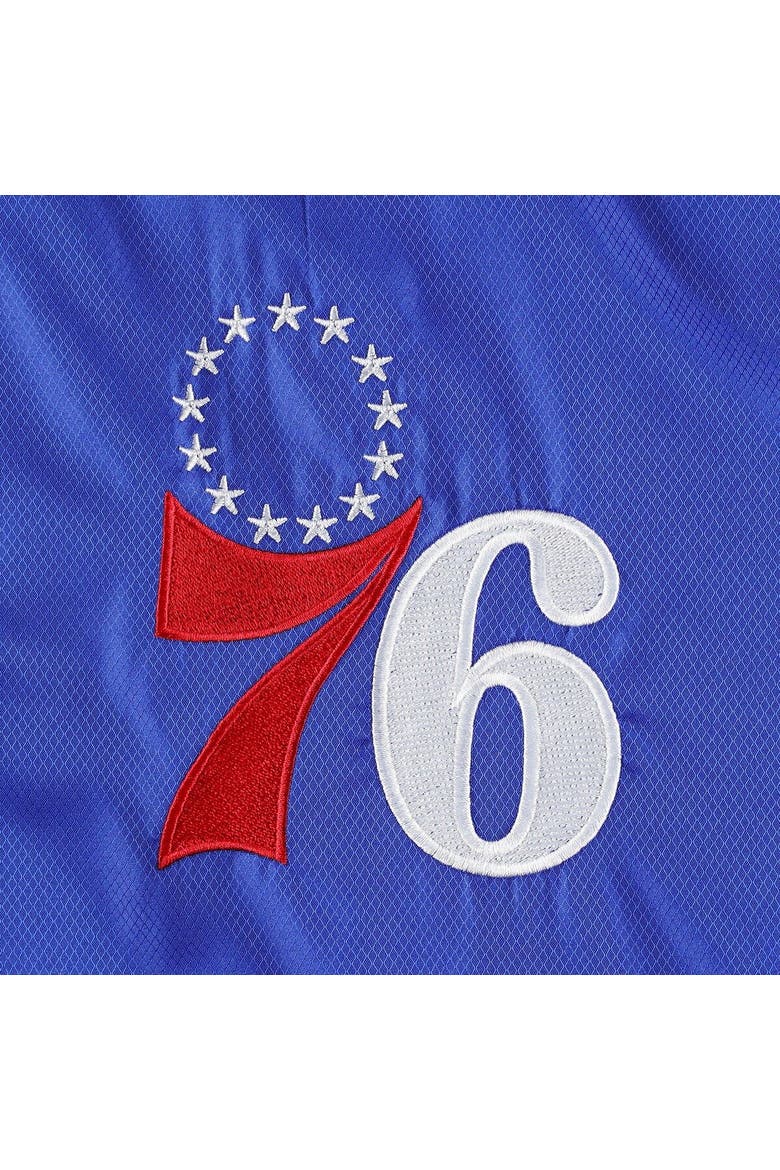 Men's JH Design Royal Philadelphia 76ers Ripstop Nylon Full-Zip Jacket, Alternate, color, Royal