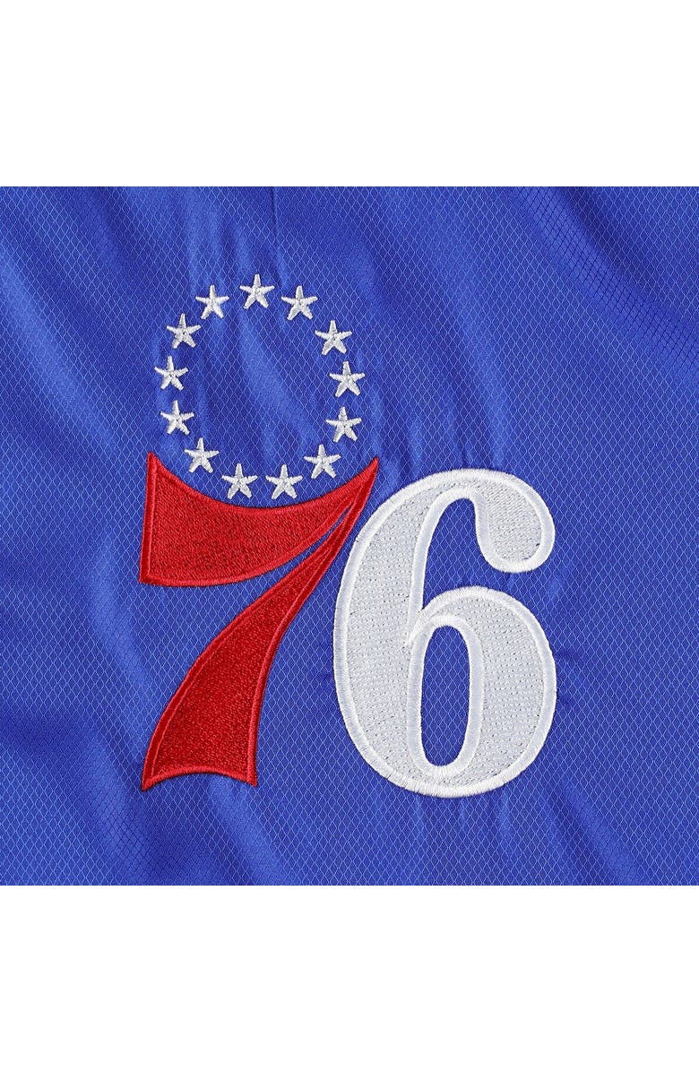 JH DESIGN Men's JH Design Royal Philadelphia 76ers Ripstop Nylon Full-Zip Jacket, Alternate, color,