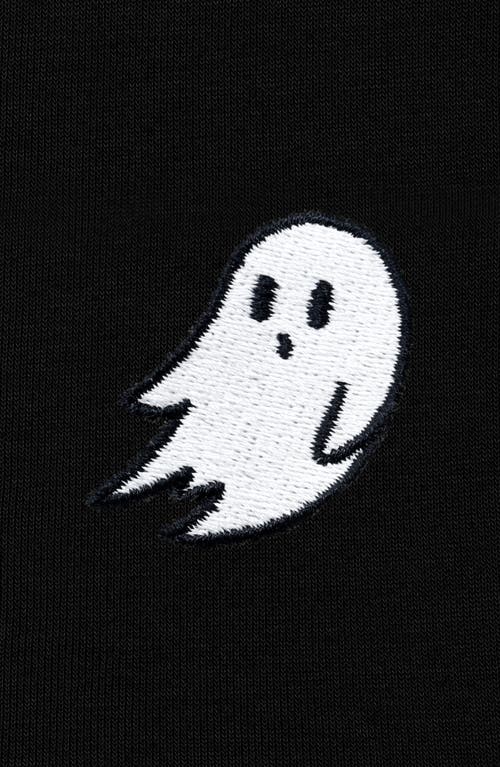 Dalix Ghost Zip Hoodie In Black