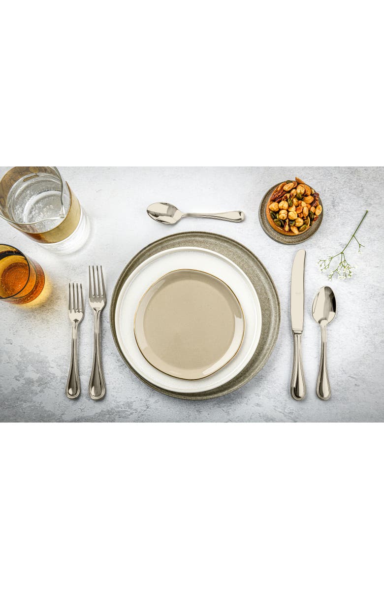 Mepra Perla Flatware Set - 5 Pieces, Alternate, color, Champagne