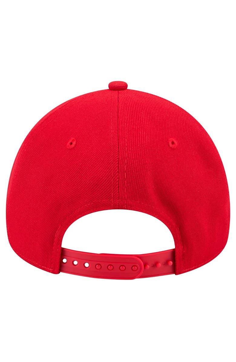 New Era Men's New Era Red Carolina Hurricanes Core A-Frame 9FORTY Adjustable Hat, Alternate, color, Red