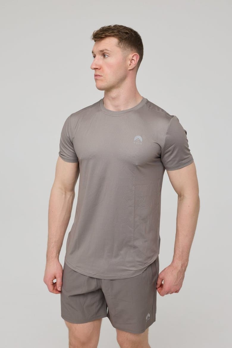 Elite Gym T-Shirt Khaki - Men's, Main, color, Khaki