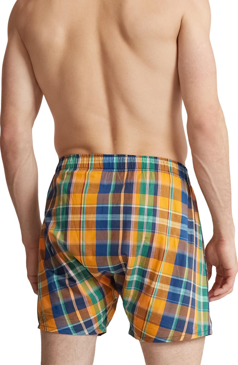 Polo Ralph Lauren 3-Pack Assorted Cotton Boxers, Alternate, color,