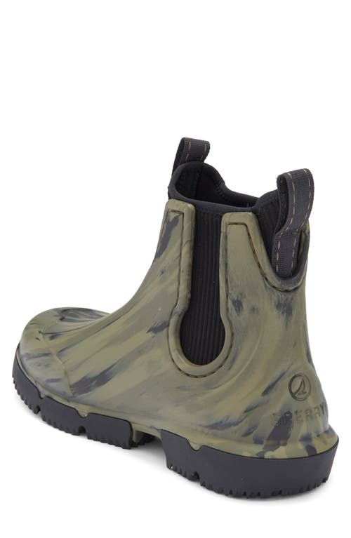 Sperry Float Waterproof Rain Boot In Green