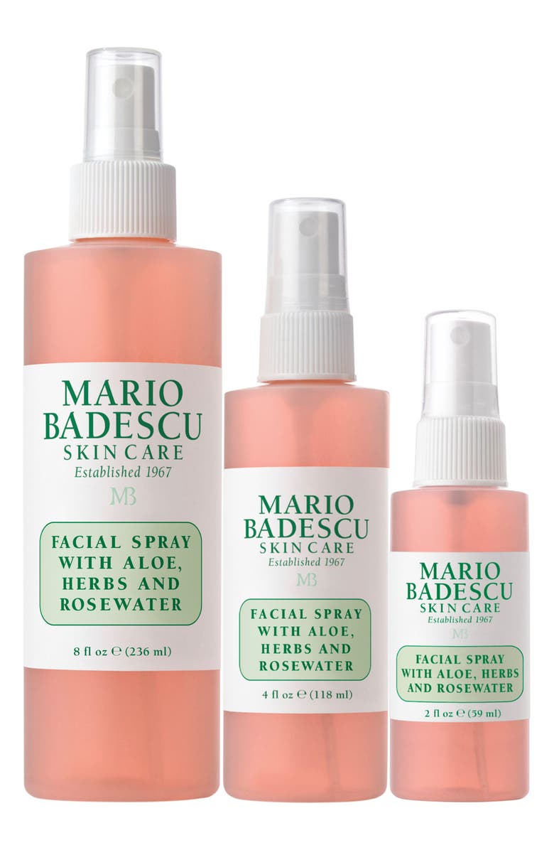Mario Badescu Facial Spray with Aloe, Herbs & Rosewater Trio, Alternate, color, 