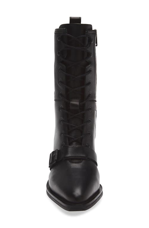 Allsaints Kaylee Lace-up Boot In Black
