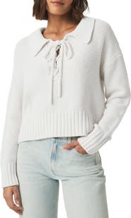 Splendid Roxie Lace-Up Sweater