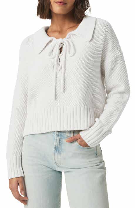 Splendid Roxie Lace-Up Sweater