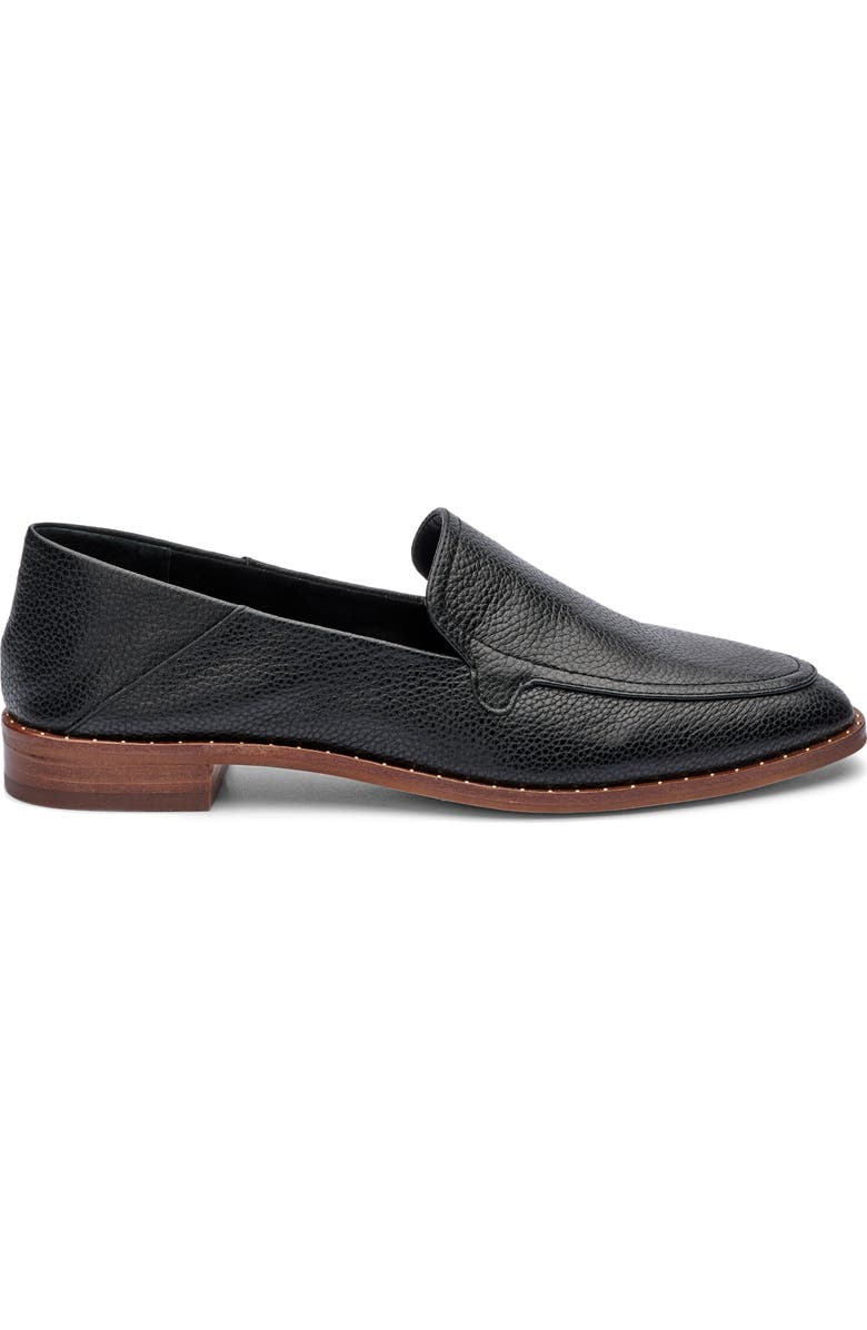 Vince Camuto Cretinian Loafer, Alternate, color, Black Souffle Lux
