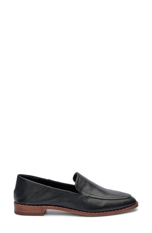 Vince Camuto Cretinian Loafer In Black Souffle Lux