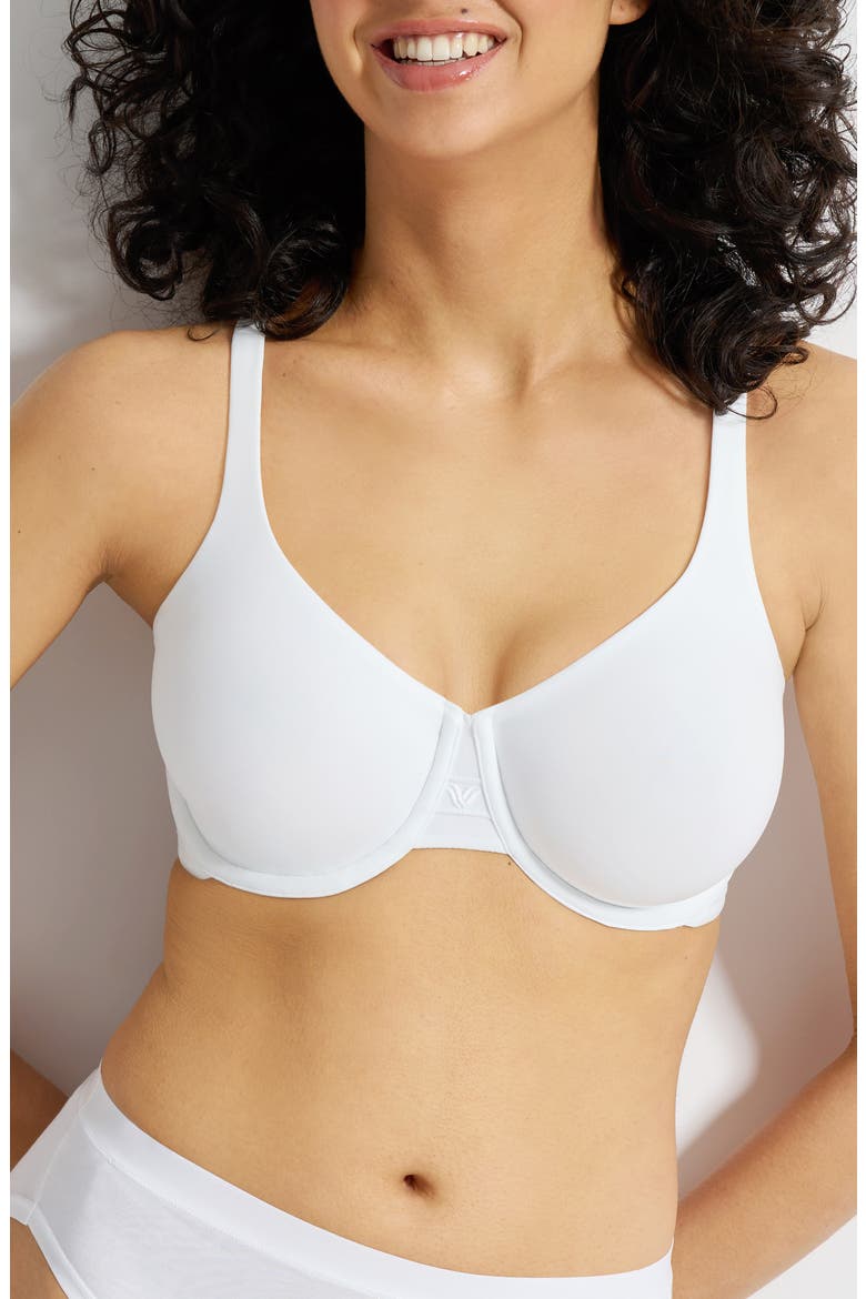 Ever Flexing Underwire Bra, Main, color, WHITE
