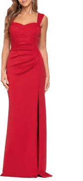 Xscape Evenings Scuba Knit Column Gown