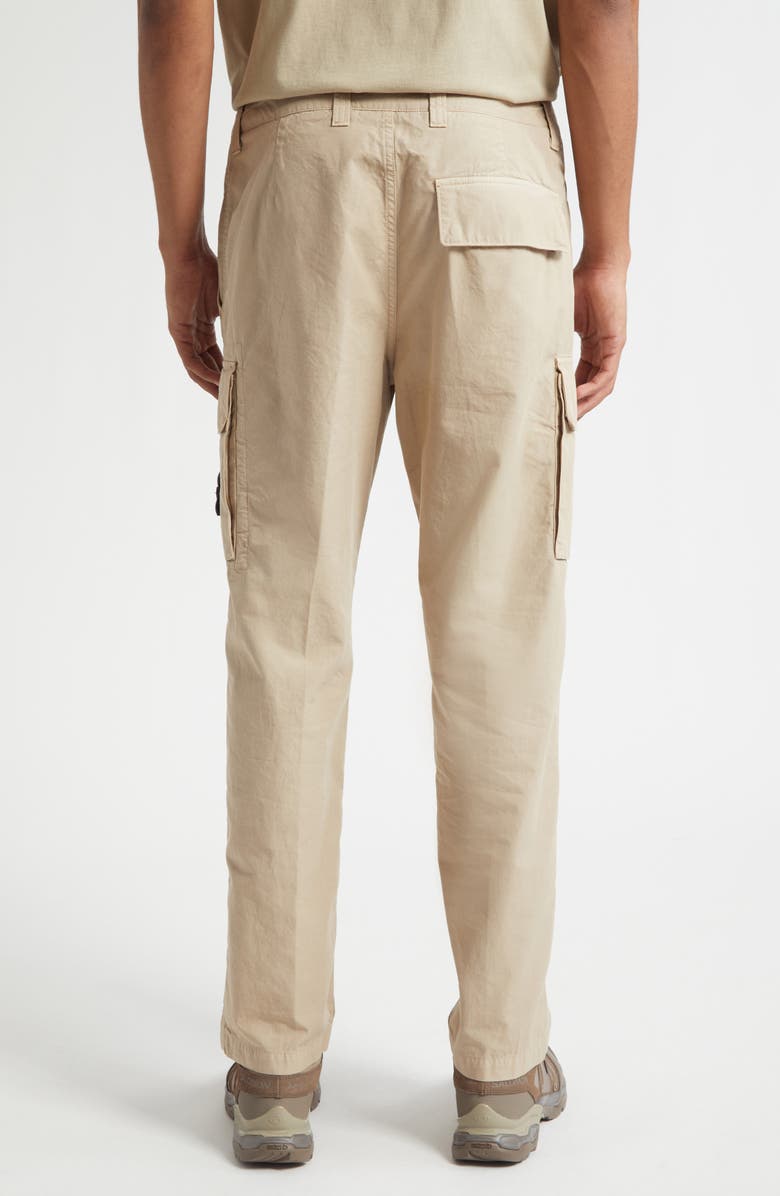 Stone Island Cotton Canvas Cargo Trousers, Alternate, color, V009a Desert