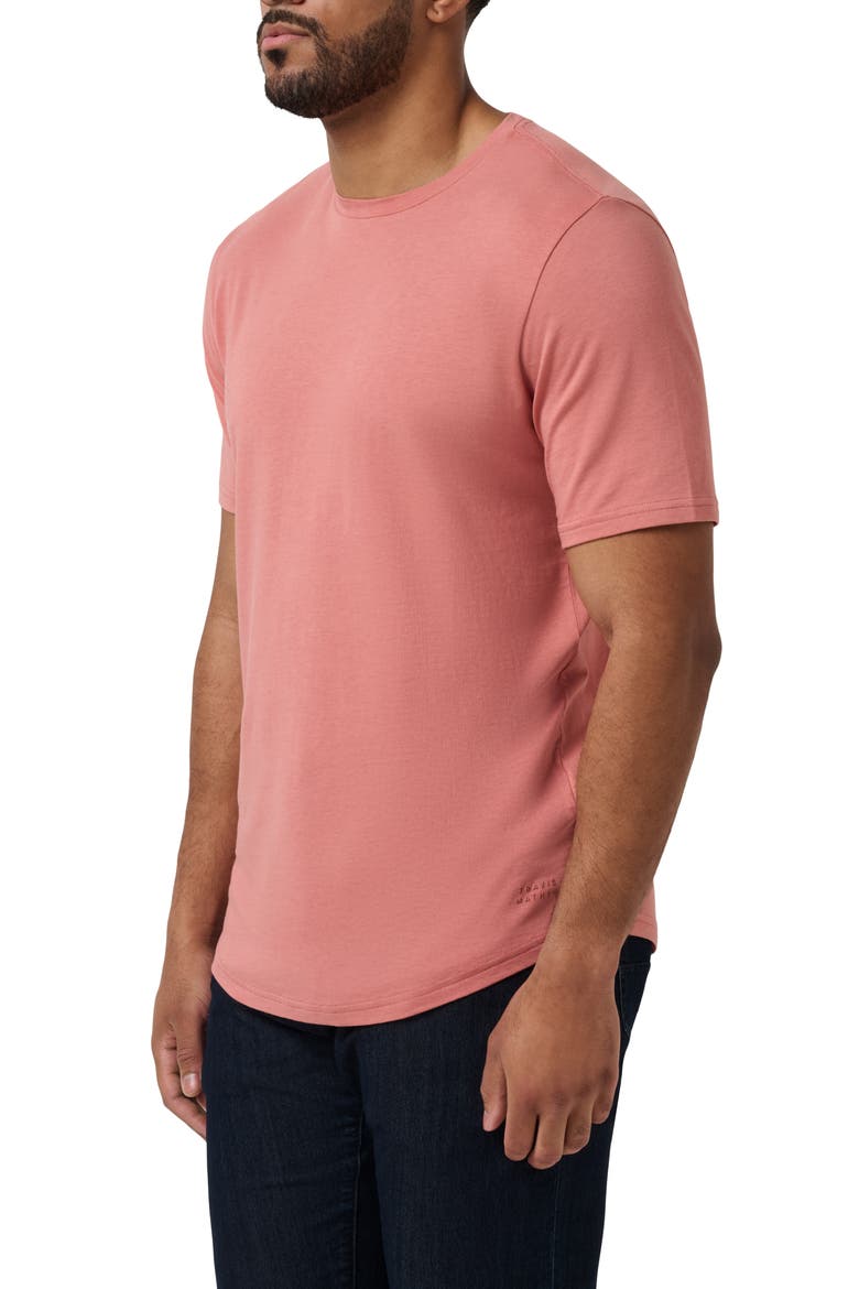Cloud Crewneck T-Shirt, Alternate, color, BRICK DUST