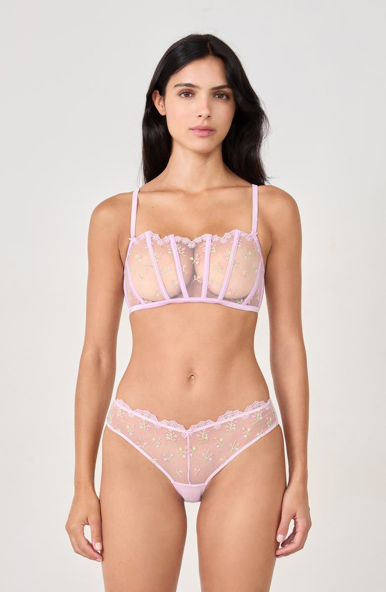 Etam Reveuse Lila Hipster Panties, Alternate, color, Lilas