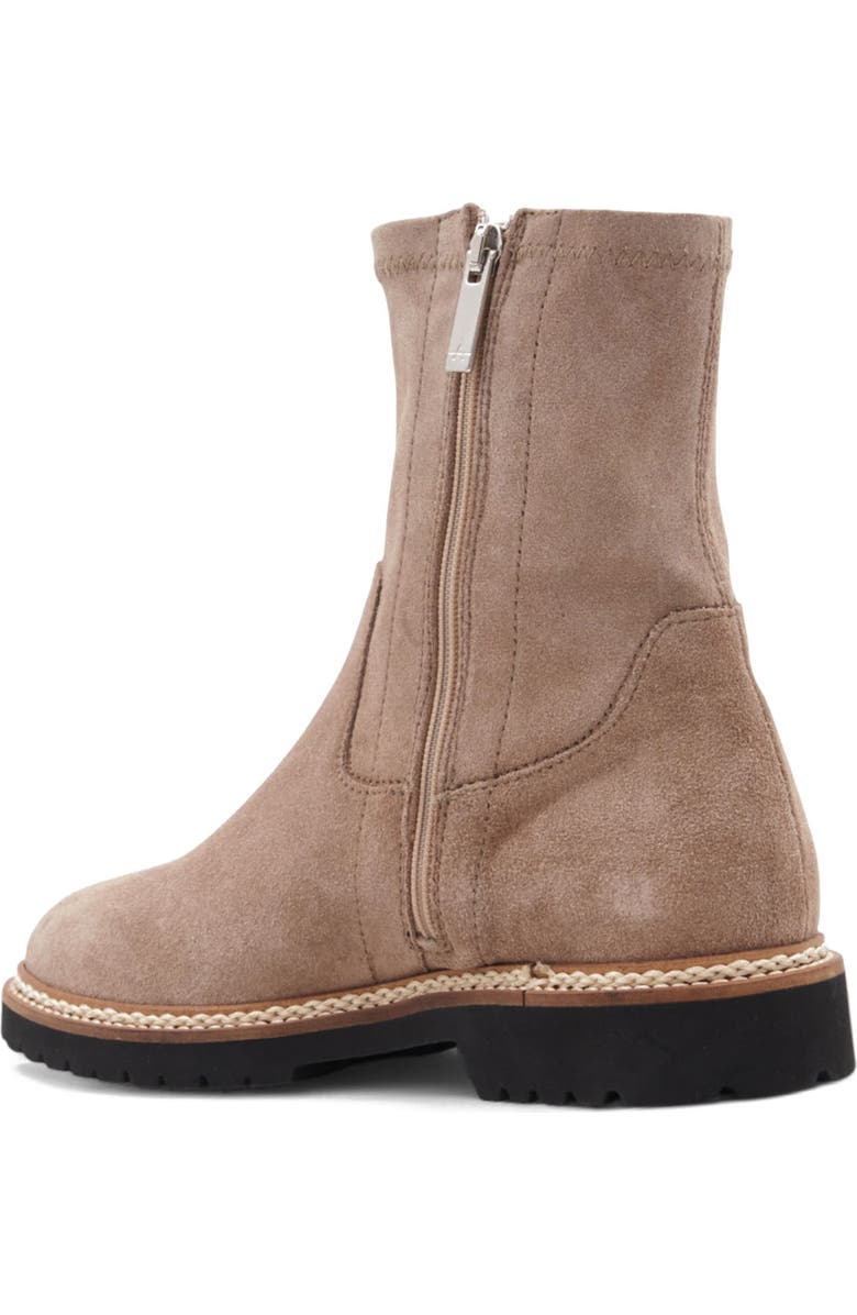 Aquatalia Maryann Weatherproof Suede Bootie, Alternate, color, Taupe Suede