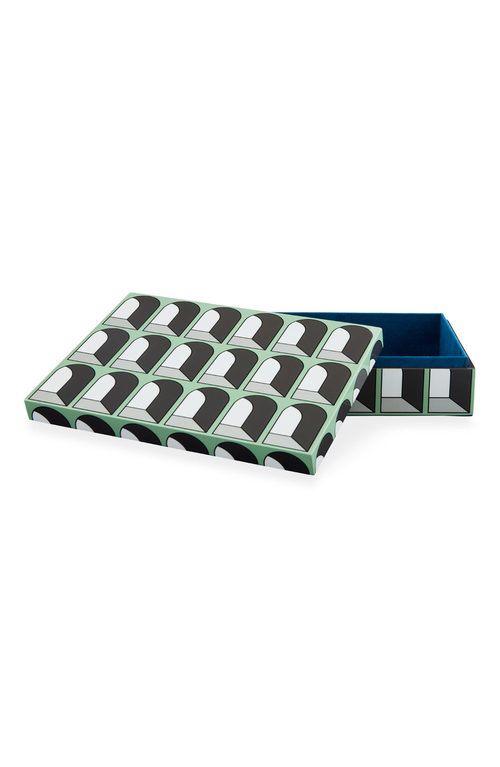 Jonathan Adler Large Lacquer Box In Arcade