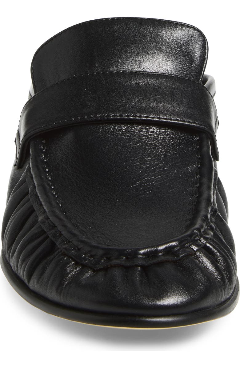 Tony Bianco Glacier Loafer Mule, Alternate, color, Black Venice