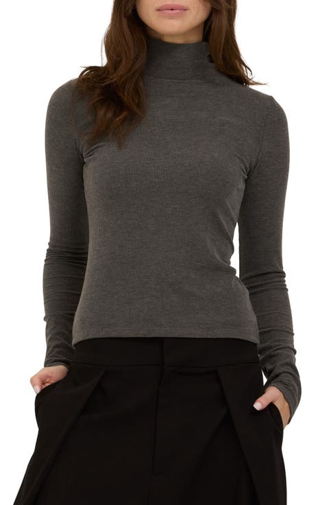 Franklin Turtleneck Knit Top