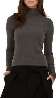 Project Social T Franklin Turtleneck Knit Top