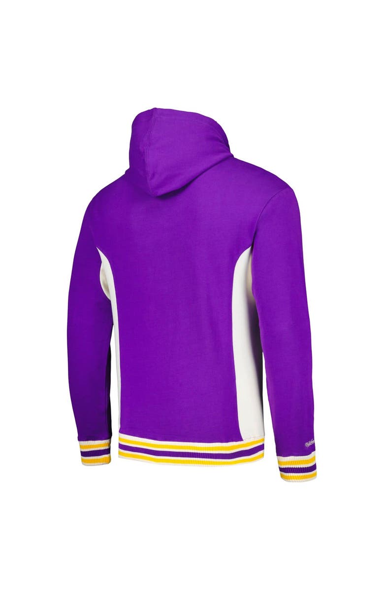 Mitchell & Ness Men's Mitchell & Ness Purple LSU Tigers Team Legacy French Terry Pullover Hoodie, Alternate, color, 