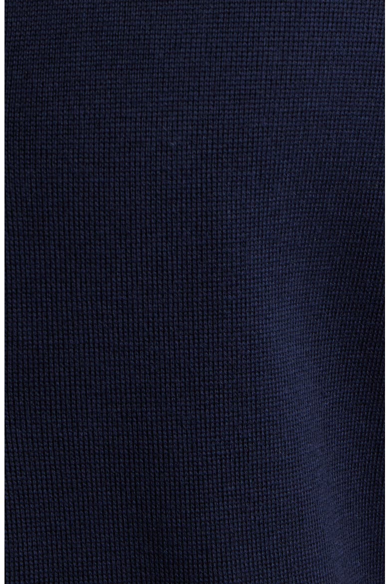Slim Fit Cashwool® Knit Button-Up Shirt, Alternate, color, NAVY