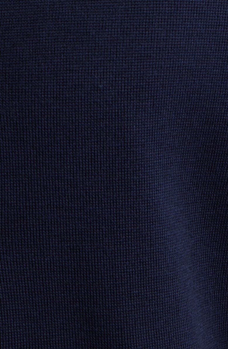 Aurélien Slim Fit Cashwool<sup>®</sup> Knit Button-Up Shirt, Alternate, color, Navy