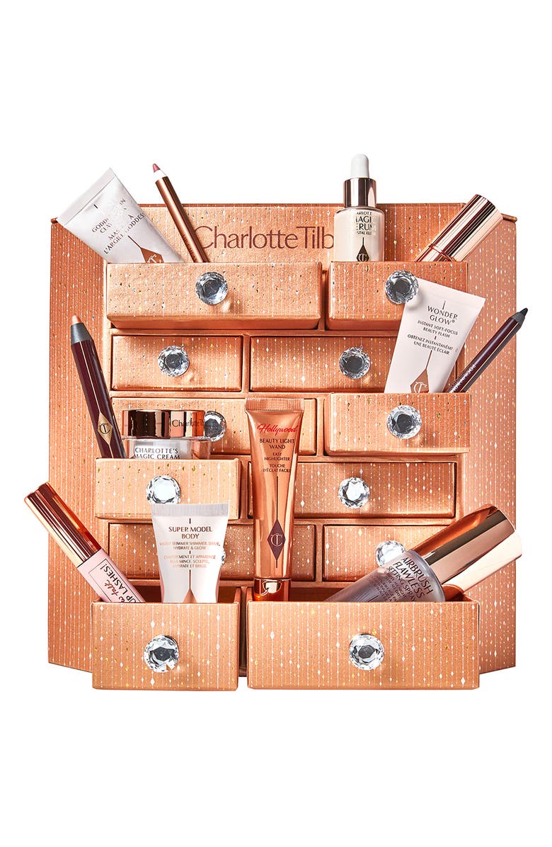 Charlotte Tilbury Charlotte's Bejewelled Chest of Beauty Treasures Set, Alternate, color, 