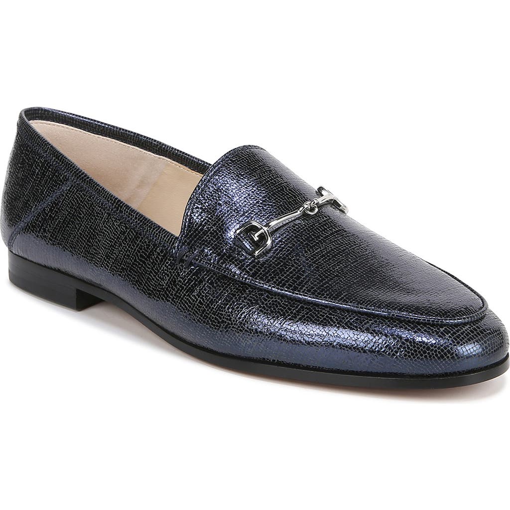 Sam Edelman Loraine Bit Loafer In Metallic Denim