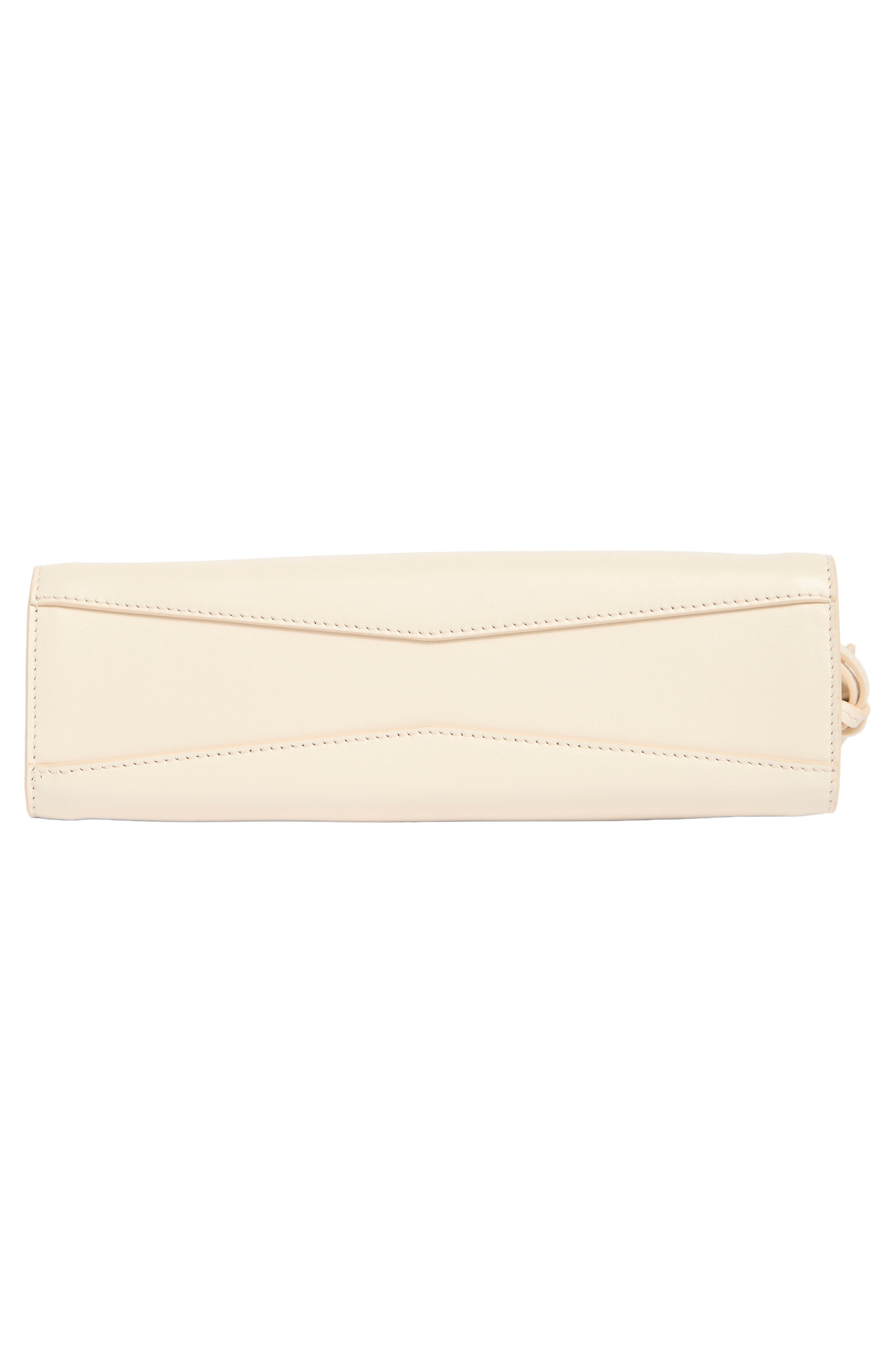 Small Le Click East/West Leather Shoulder Bag, Alternate, color, ROSE QUARTZ 471