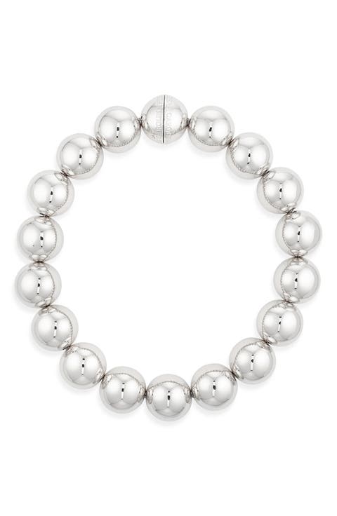 Short Faux Pearl Necklace